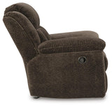 Frohn Chocolate Reclining Sofa and 2 Recliners from Ashley - Luna Furniture