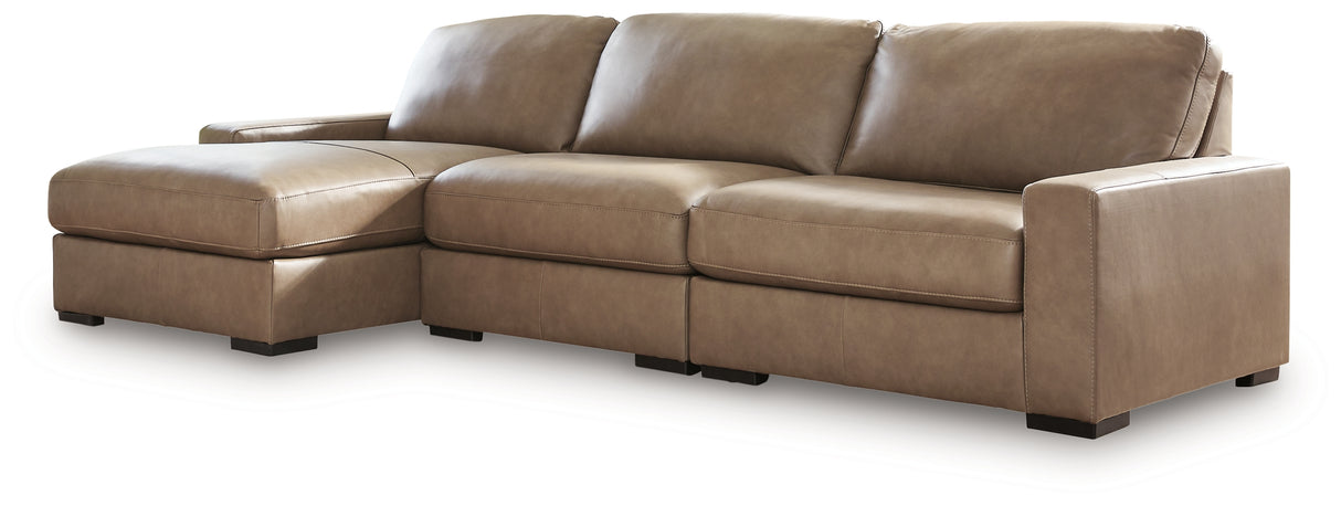Veronella Sahara 3-Piece Sectional with Chaise from Ashley Furniture - Luna Furniture