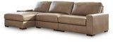 Veronella Sahara 3-Piece Sectional with Chaise from Ashley Furniture - Luna Furniture