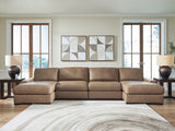 Veronella Sahara 4-Piece Double Chaise Sectional from Ashley - Luna Furniture