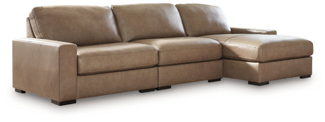 Veronella Sahara 3-Piece Sectional with Chaise from Ashley - Luna Furniture