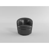 Tanner Yellow Swivel Chair from Homelegance - Luna Furniture