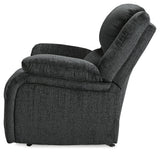 Draycoll Slate Recliner from Ashley Furniture - Luna Furniture