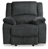 Draycoll Slate Recliner from Ashley Furniture - Luna Furniture