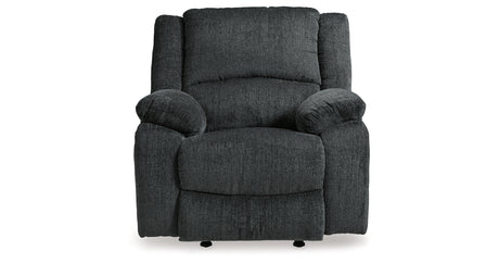 Draycoll Slate Reclining Loveseat with Console and Recliner from Ashley Furniture - Luna Furniture