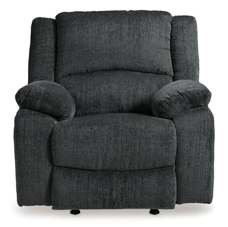 Draycoll Slate Power Recliner from Ashley Furniture - Luna Furniture