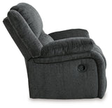 Draycoll Slate Reclining Sofa and Recliner from Ashley - Luna Furniture