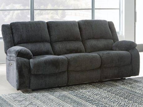 Draycoll Slate Power Reclining Sofa from Ashley Furniture - Luna Furniture