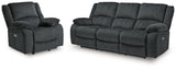 Draycoll Power Reclining Sofa and Power Recliner from Ashley - Luna Furniture