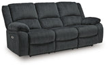 Draycoll Slate Power Reclining Sofa, Loveseat and Recliner from Ashley Furniture - Luna Furniture