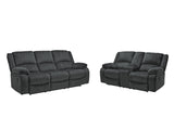 Draycoll Slate Sofa and Loveseat from Ashley Furniture - Luna Furniture