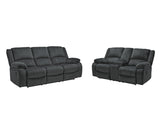 Draycoll Slate Sofa and Loveseat from Ashley Furniture - Luna Furniture