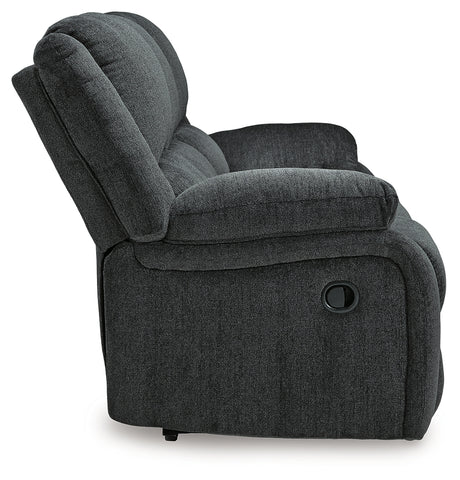 Draycoll Slate Reclining Sofa and Recliner from Ashley Furniture - Luna Furniture