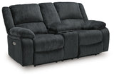 Draycoll Slate Power Reclining Sofa, Loveseat and Recliner from Ashley - Luna Furniture