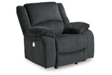 Draycoll Slate Power Reclining Sofa, Loveseat and Recliner from Ashley Furniture - Luna Furniture