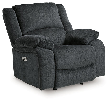 Draycoll Slate Power Reclining Sofa, Loveseat and Recliner from Ashley Furniture - Luna Furniture