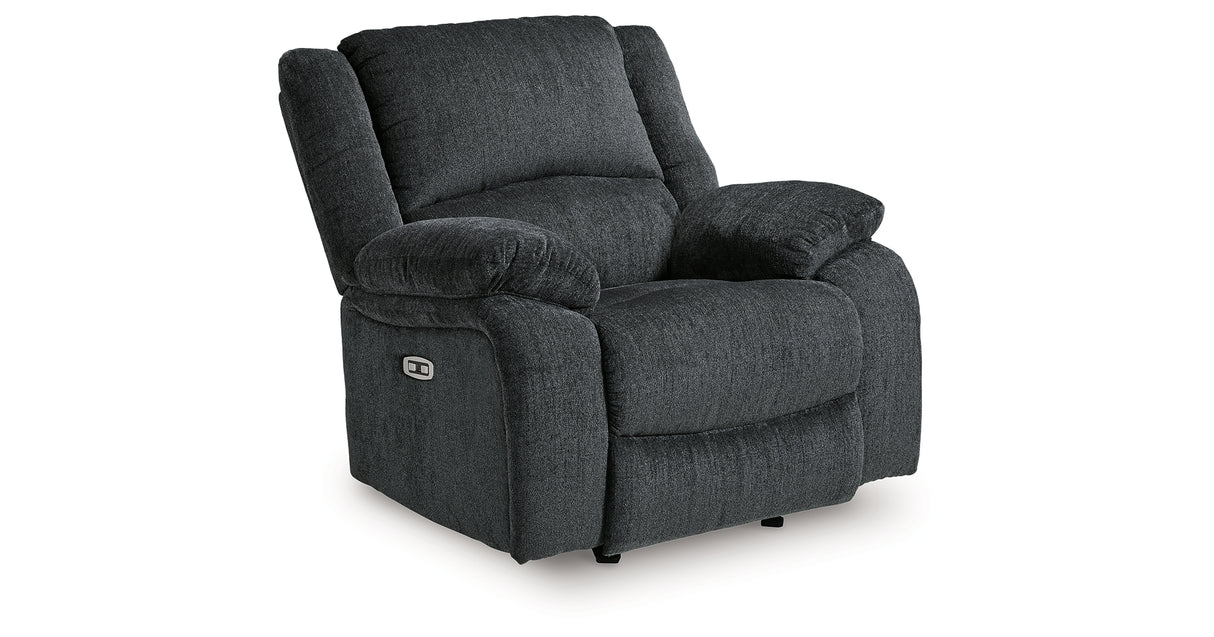 Draycoll Slate Power Reclining Loveseat and Power Recliner from Ashley - Luna Furniture