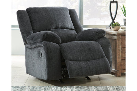 Draycoll Slate Reclining Sofa and Recliner from Ashley - Luna Furniture