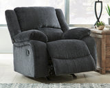 Draycoll Slate Reclining Sofa and Recliner from Ashley - Luna Furniture