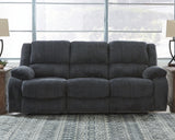 Draycoll Slate Reclining Sofa and Recliner from Ashley - Luna Furniture