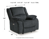 Draycoll 2 Power Reclining Loveseats and Recliner from Ashley Furniture - Luna Furniture