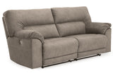 Cavalcade Slate Power Reclining Sofa and Loveseat from Ashley - Luna Furniture