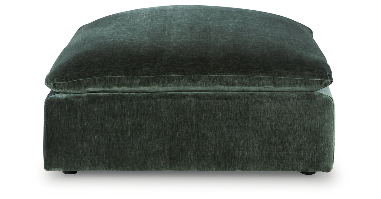 Carriage View Jade Oversized Accent Ottoman from Ashley Furniture - Luna Furniture