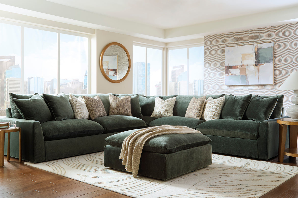 Carriage View Jade 3-Piece Sectional from Ashley - Luna Furniture