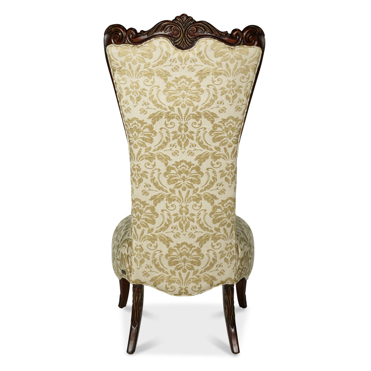 Imperial Court Radiant Chestnut High Back Chair from Michael Amini - Luna Furniture