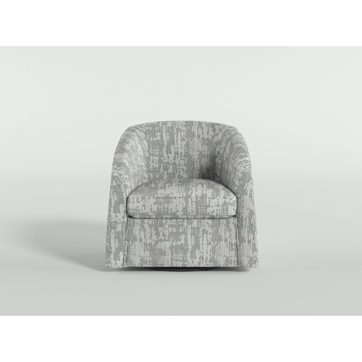 Dalton Green Jacquard Swivel Chair from Homelegance - Luna Furniture