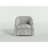 Ruvo Blue Swivel Accent Chair from Homelegance - Luna Furniture
