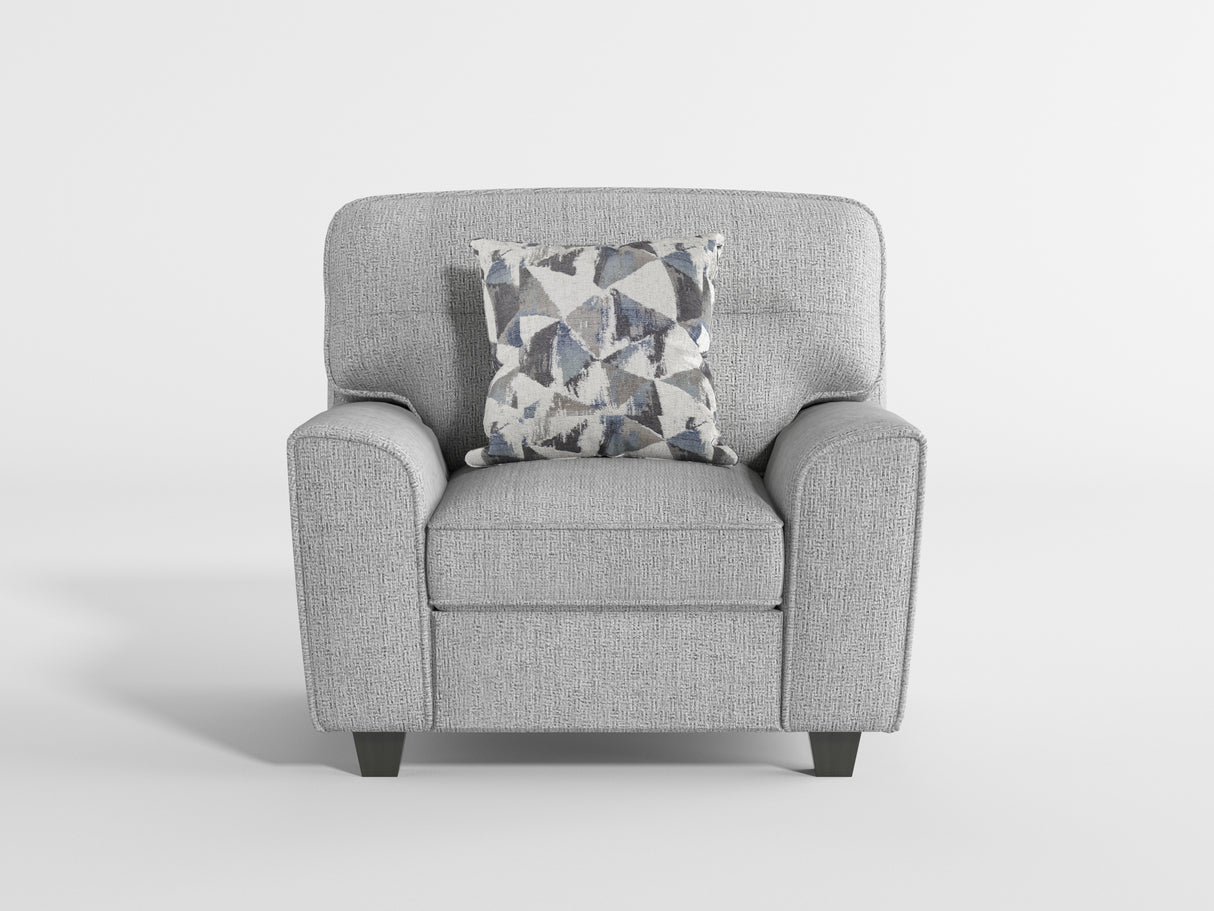 Bennett Gray Chair from Homelegance - Luna Furniture