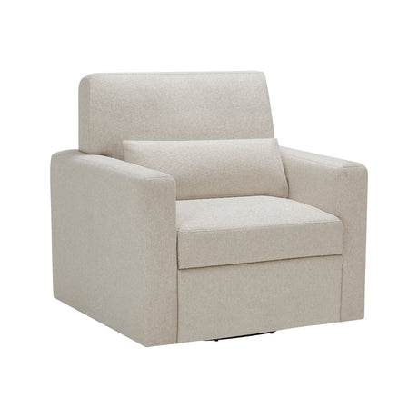 Pompano Beige Boucle Swivel Chair from Homelegance - Luna Furniture