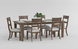 Lofton Light Gray/Ivory Arm Chair, Set of 2 from Homelegance - Luna Furniture