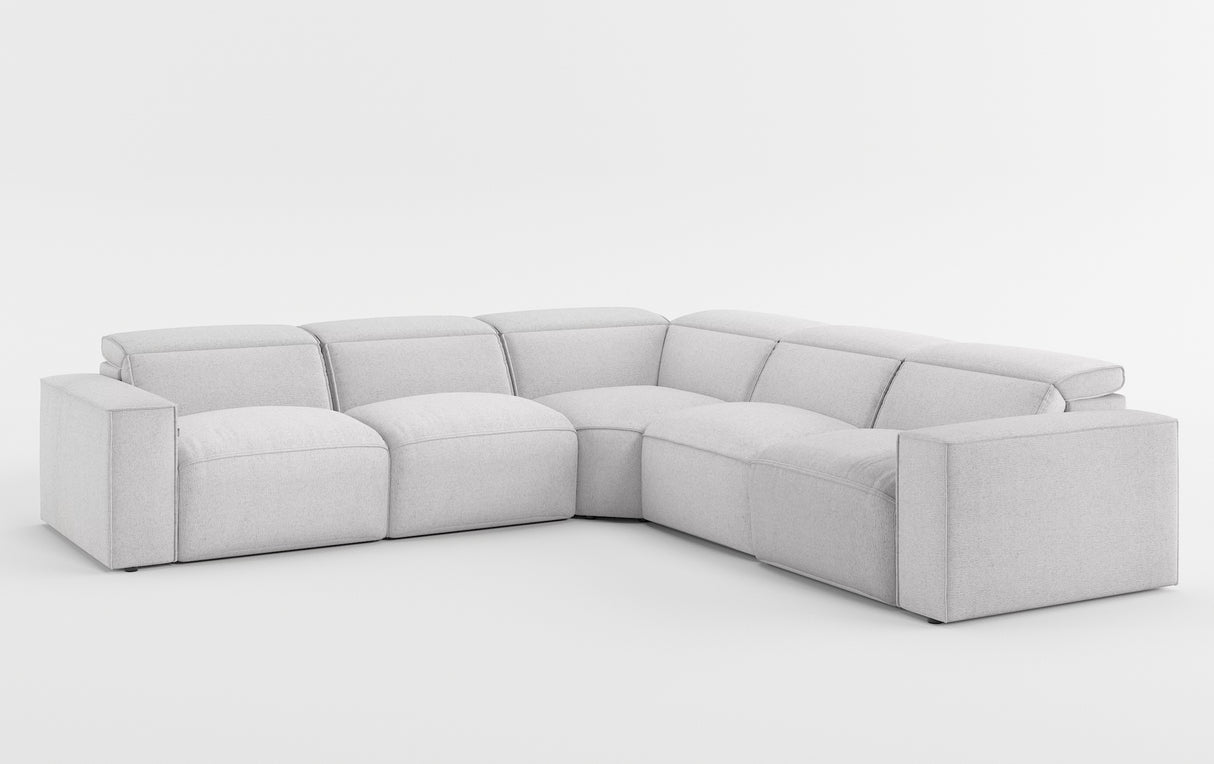 8414GRY-CR (4/5)Corner Seat from Homelegance - Luna Furniture