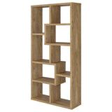 Theo Mango 71-inch 6-shelf Bookshelf from Coaster - Luna Furniture