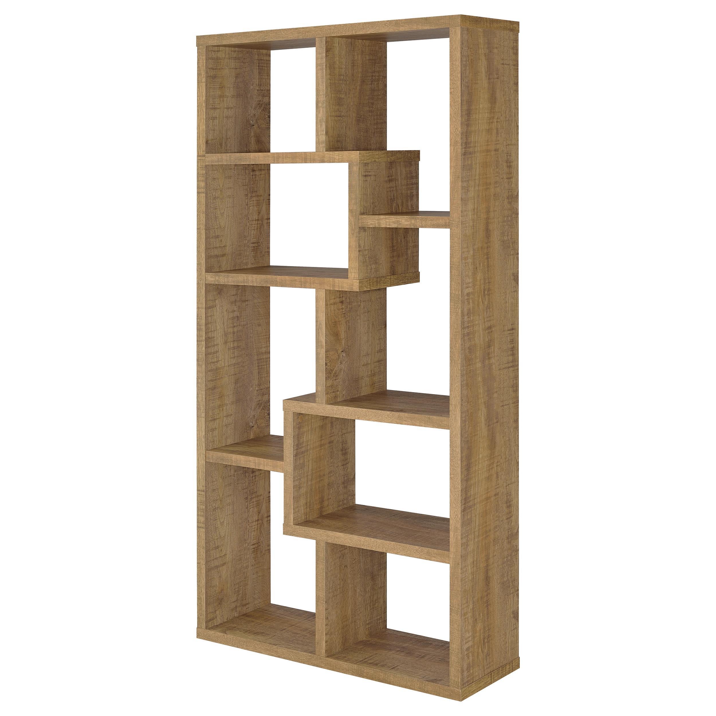Coaster Theo Mango 71-inch 6-shelf Bookshelf – Luna Furniture