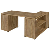 Yvette Mango 60-inch 3-drawer L-Shape Computer Desk from Coaster - Luna Furniture