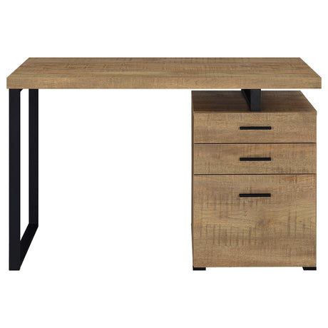 Brennan Mango 47-inch 3-drawer Office Computer Desk from Coaster - Luna Furniture