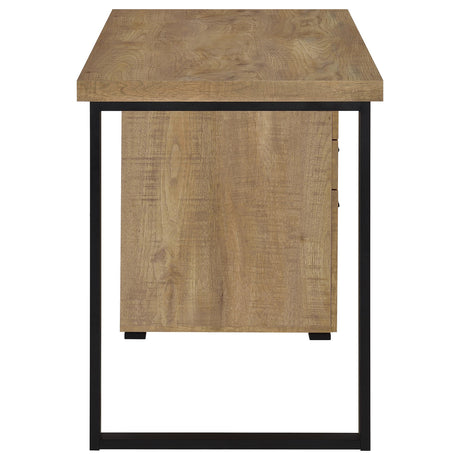 Brennan Mango 47-inch 3-drawer Office Computer Desk from Coaster - Luna Furniture