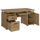 Tracy Mango 55-inch 2-drawer Office Computer Desk from Coaster - Luna Furniture