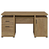 Tracy Mango 55-inch 2-drawer Office Computer Desk from Coaster - Luna Furniture