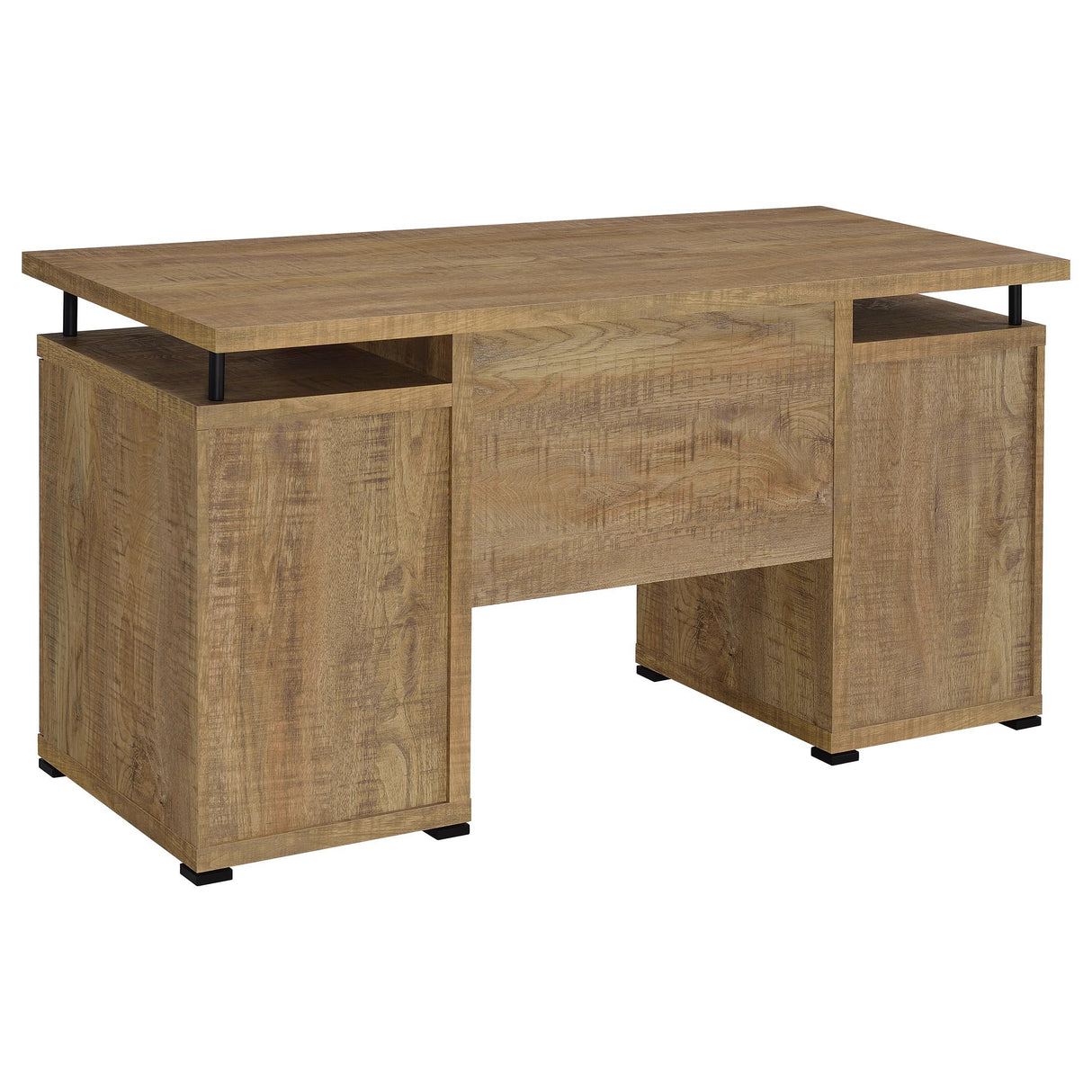 Tracy Mango 55-inch 2-drawer Office Computer Desk from Coaster - Luna Furniture
