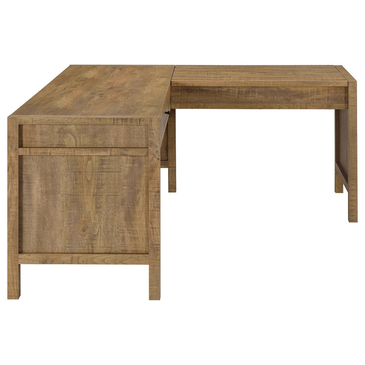 Hogan Mango 1-drawer Lift Top L-shape Computer Writing Desk from Coaster - Luna Furniture