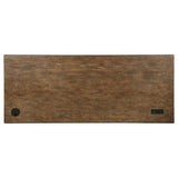 Altidore Distressed Brown 68-inch 7-drawer Executive Home Office Desk from Coaster - Luna Furniture