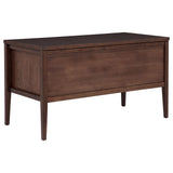 Graham Chocolate 54-inch 4-Drawer Double Pedestal Lift Top Computer Desk