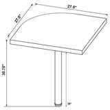 Skylar Cappuccino 4-Piece Desk Set from Coaster - Luna Furniture