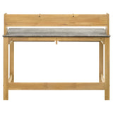 Besler Cement and Natural 47-inch SmartTop Writing Desk with Shelf from Coaster - Luna Furniture
