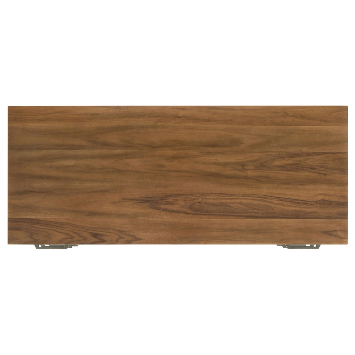 Berhalter Brown 6-Drawer Double Pedestal File Computer Desk from Coaster - Luna Furniture