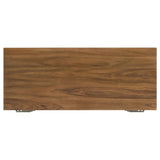 Berhalter Brown 6-Drawer Double Pedestal File Computer Desk from Coaster - Luna Furniture